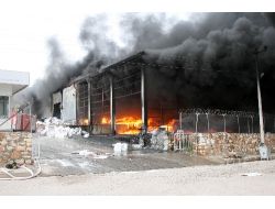 Strafor Fabrikasındaki Yangın, Büyük Maddi Hasara Neden Oldu