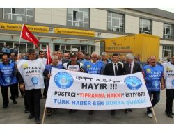 Bursalı Dört Postacı 'Yıpranma Hakkı’ İçin Ankara’ya Yürüyüşe Geçti