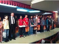 Samanyolu Koleji, Şampiyonlarını Ödüllendirdi