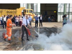 Osmangazi Belediyesi Personeline Yangın Eğitimi