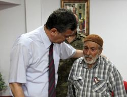 Vali Güvenç Şehidin Yakınlarına Başsağlığı Diledi, Sınırda İncelemelerde Bulundu