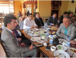 Başkan Arpacıoğlu, Sarıkonak’ta Basını Ağırladı