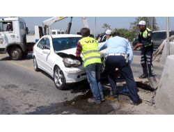 Ogs'yi Tutturamayıp Refüje Çarptı