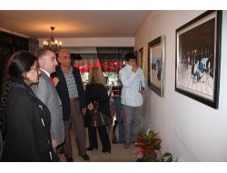 Merzuka Çelik Kişisel Sergisini Açtı