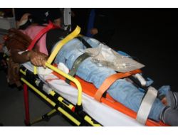 Otomobil Sürücüsünün Çarpıp Kaçtığı Motosikletli Yaralandı