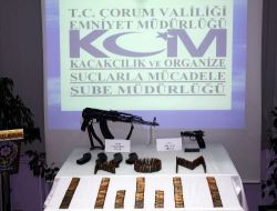 Çorum'da Kaleşnikof Ele Geçirildi!