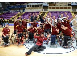 Galatasaray Tekerlekli Sandalye Basketbol Takımı 4. Kez Avrupa Şampiyonu