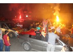 Galatasaray Taraftarları Mardin’de Şampiyonluk Turu Attı