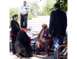 Hakim, Merdivenleri Çıkamayan Kadının Ayağına Giderek İfadesini Aldı