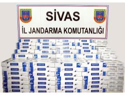 Jandarmadan Kaçak Sigara Operasyonu