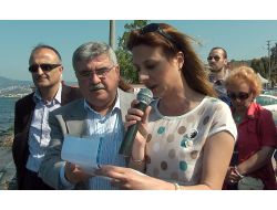 Mudanya’dan Üç Fidan İçin Denize Karanfil Attılar