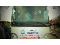 Akyazı Belediyesi'nden Myo Öğrencilerine Çanakkale Gezisi