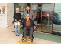 Belediyeden Engelli Vatandaşa Akülü Sandalye