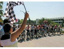 Çukurova Üniversitesi'nde Bisiklet Yarışı
