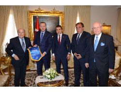 Başbakan Erdoğan, Blatter Ve Demirören'i Kabul Etti