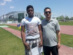Özel Yıldırımhan'ın Ugandalı Öğrencisi Atletizmde İkinci Oldu