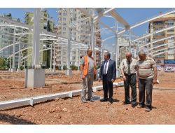 Siteler Mahallesi'ndeki Pazar Yeri Haziranda Açılacak