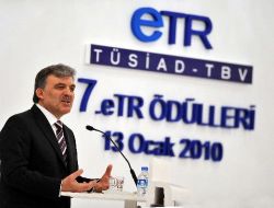 Etr Ödülleri Çankaya Köşkü'nde Sahiplerini Buldu