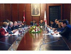 Cemil Çiçek, Macar Meclisi Heyetini Kabul Etti