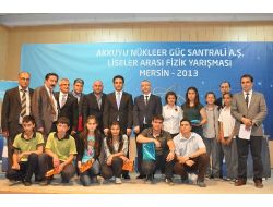 Akkuyu Nükleer Santrali Aş Gülnar'da Fizik Yarışması Düzenledi