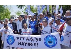 Ptt Aş'yi Protesto İçin 350 Kilometre Yürüdü