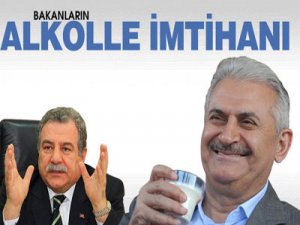 Bakanların alkolle imtihanı