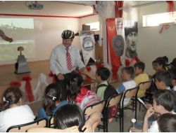 Yahyalı’da Çocuklara Kask Kullanımının Önemi Anlatıldı