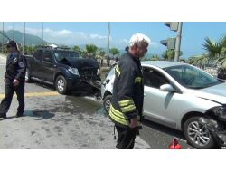 Giresun'da Zincirleme Trafik Kazası