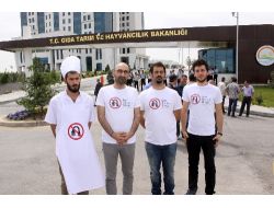 Greenpeace Üyeleri, Bakanlık Önünde Pirinç Pilavı Dağıtmak İstedi