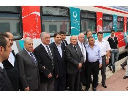 TÜRKÇE TRENİ İZMİR'DEN UĞURLANDI