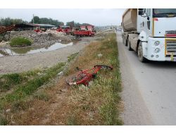 Akyazı'da Trafik Kazası: 1 Yaralı
