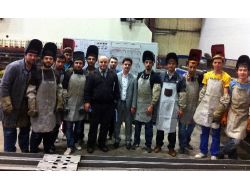 Saü’lü Öğrenciler Otokar Fabrikasında Kaynak Dersi Aldı