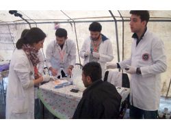 Kars’ta ‘sağlık Turnesi’ Kapsamında Kızılay Çadır Kurdu