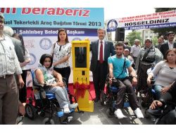 Şahinbey Belediyesi, 101 Engelli Vatandaşa Akülü Araç Hediye Etti