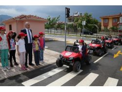 10 Bin Çocuk Trafik Eğitim Parkı’nda Kuralları Öğrendi