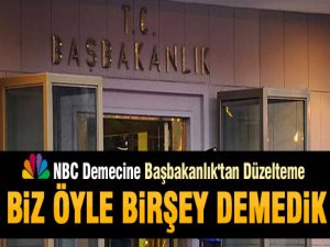 "Biz Öyle Birşey Demedik!"