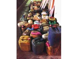 Akçakale'de Bin Litre Kaçak Mazot Ele Geçirildi