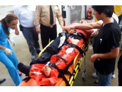 Otomobil İle Tanker Çarpıştı: 1 Yaralı