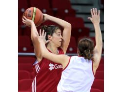 A Milli Kadın Basketbol Takımı Hazırlıklarını Sürdürüyor