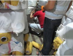 İplik Yüklü Kamyonla Sigara Kaçakçılığı