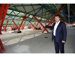 Soğanlı'ya İnşa Edilen Modern Pazar Alanı Haziranda Faaaliyette