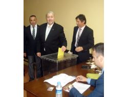 Çarşamba Ticaret Borsası'nda Kazım Yılmaz Güven Tazeledi