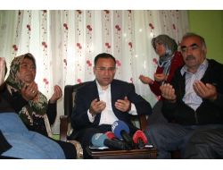 Başbakan Yardımcısı Bozdağ, Şehit Ailelerini Ziyaret Etti