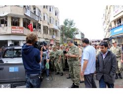 Komutanlar Reyhanlı'da İncelemelerde Bulundu