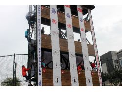 İtfaiyeciler Bu Kez Yarışmada Ter Döktü