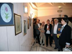 Kursiyerlerin Eserleri Ördekli’de Sergilendi