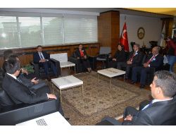 Sgk İl Müdürü Sürücü'den Özhaseki'ye Ziyaret