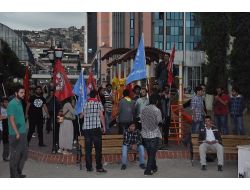 İZİNSİZ YÜRÜYÜŞTE ARBEDE