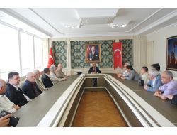 Türkiye Yazarlar Birliği Heyeti Vali Demirtaş’ı Ziyaret Etti