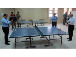 Kaymakamlık Bahar Kupası Masa Tenisi Turnuvası Başladı